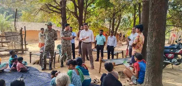 दंतेवाड़ा : शासन की महत्वाकांक्षी नियद नेल्ला नार योजना का शुरू हुआ क्रियान्वयन