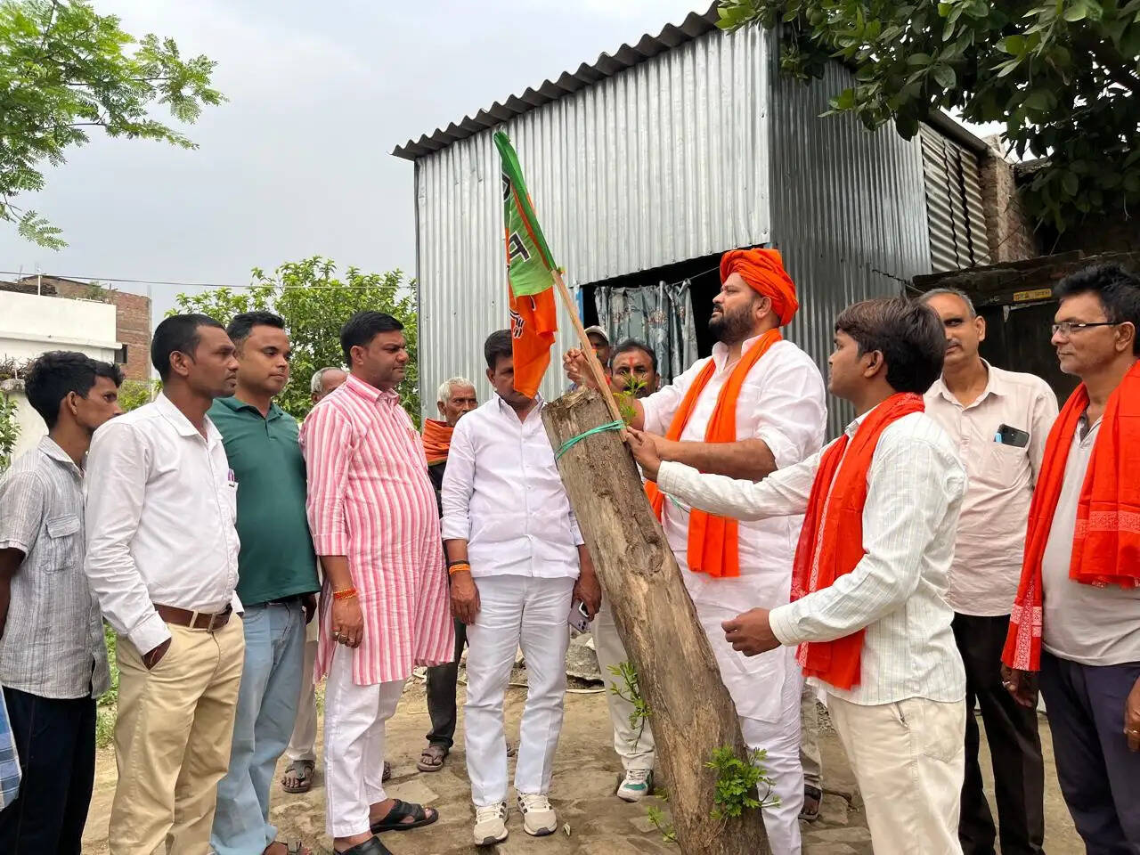 भाजपा स्थापना दिवस पर ‘गांव चलो अभियान’ ने पकड़ी रफ्तार