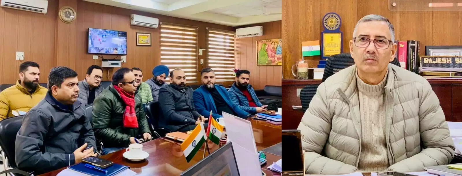 जिले के सीमावर्ती क्षेत्रों में कुल 802 बंकरों में से 796 बंकर तैयार, शेष बंकरों के निर्माण में तेजी लाने के दिए निर्देश