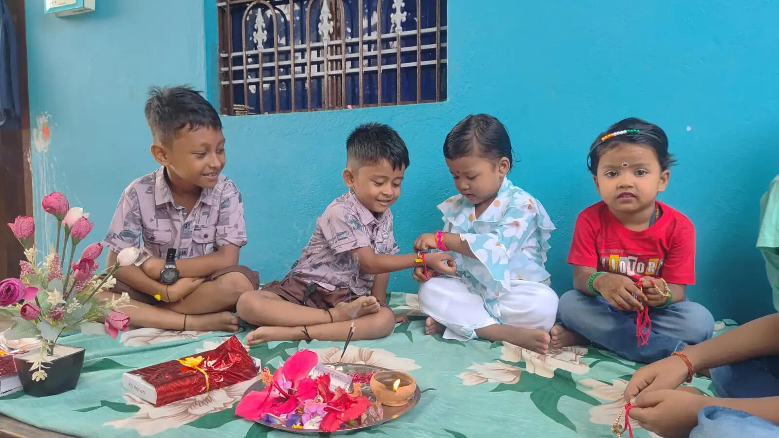 भाई-बहन के अटूट प्रेम का पर्व रक्षाबंधन हर्षोल्लास के साथ मनाया गया