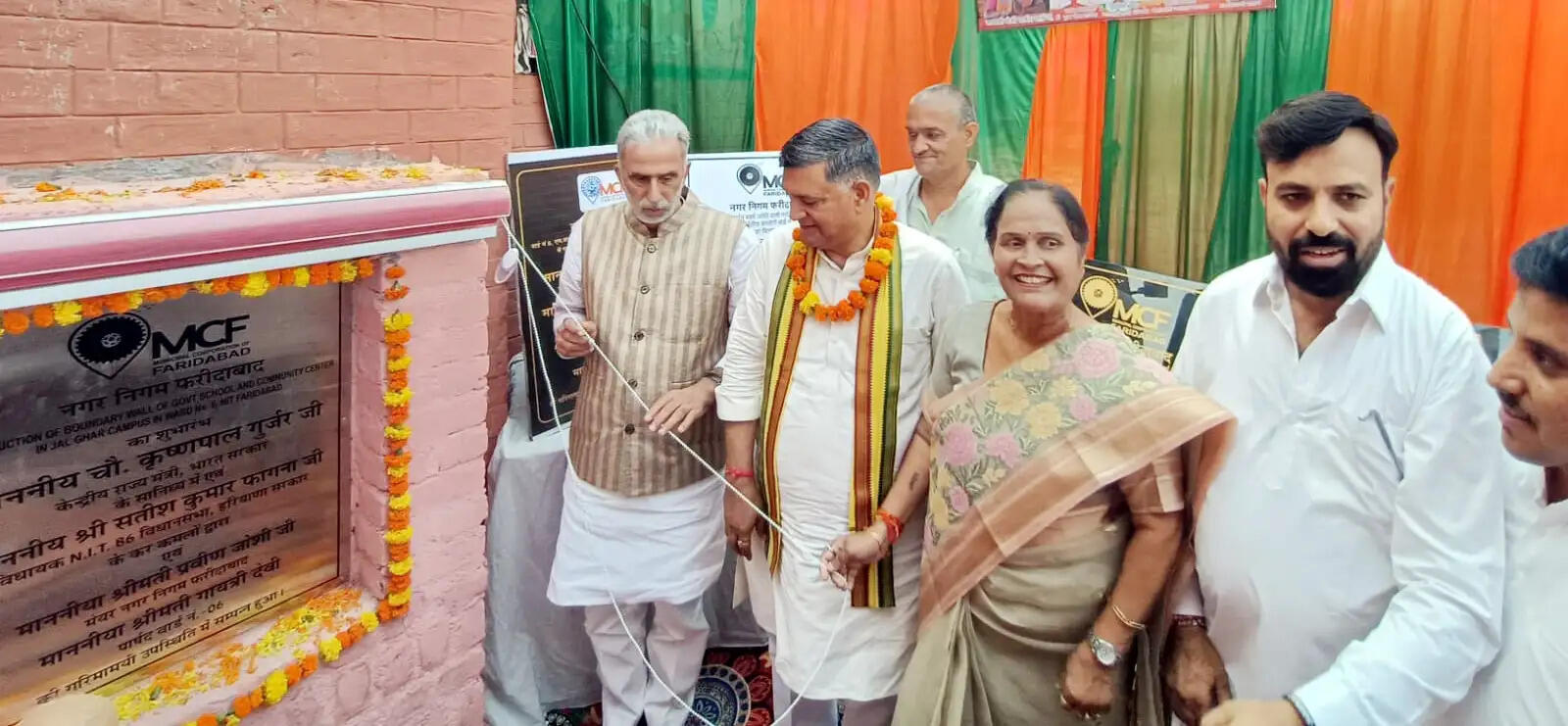 फरीदाबाद : ढाई सौ करोड़ की परियोजना से लोगों को मिलेगा यमुना का स्वच्छ पेयजल : कृष्णपाल गुर्जर