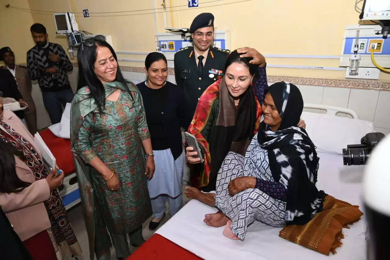 उपमुख्यमंत्री दीया कुमारी ने आर्मी हॉस्पिटल में मेडिकल कैंप का किया उद्घाटन