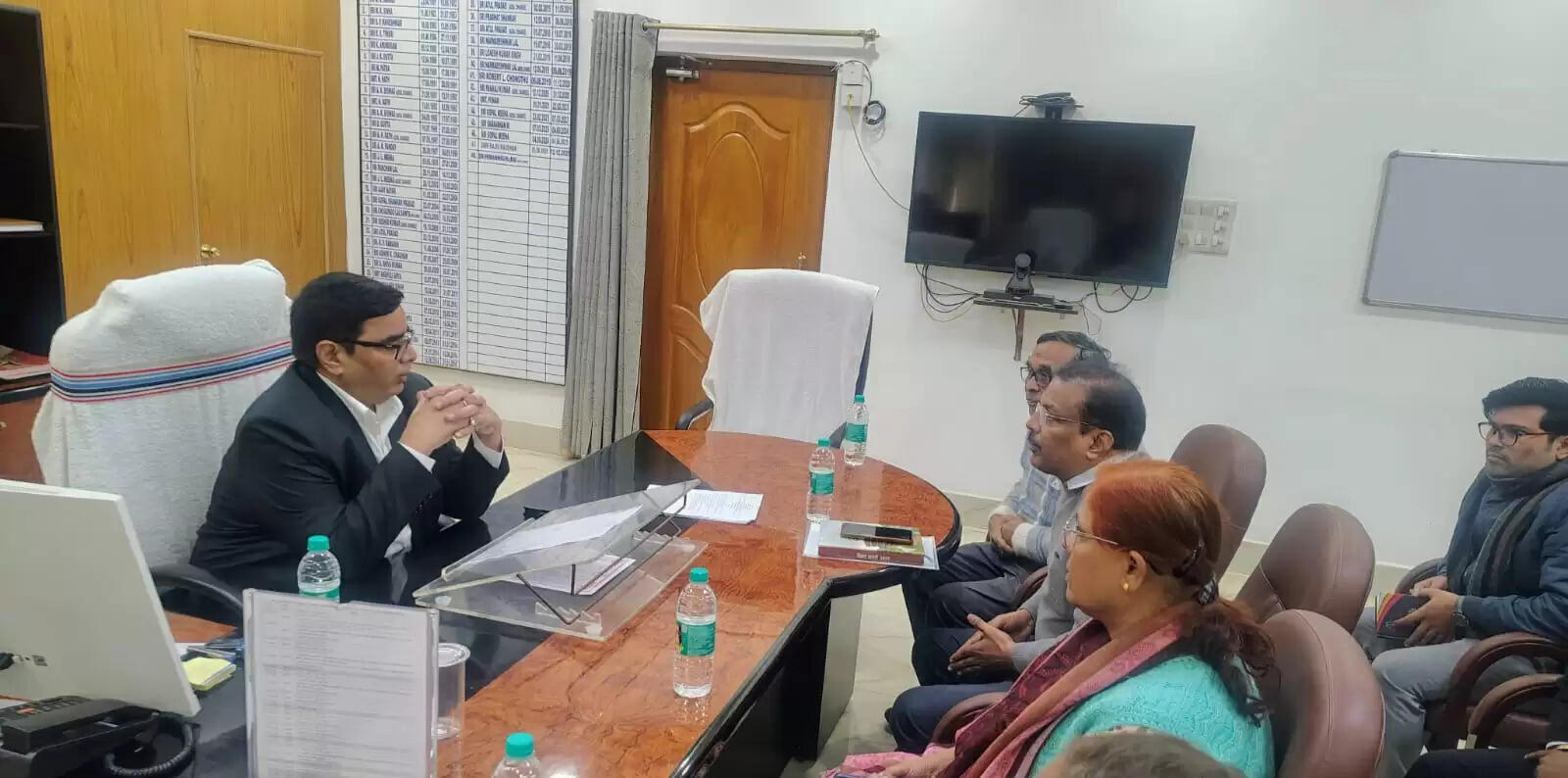 सारण के प्रमंडलीय आयुक्त हिमांशु कुमार राय ने संभाला कार्यभार