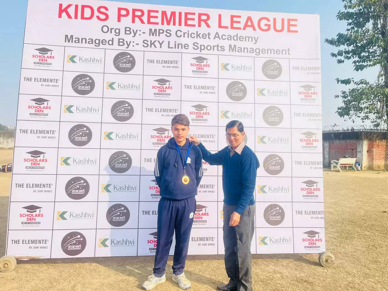 किड्स प्रीमियर क्रिकेट लीग-2026 : 108 रन से जीती&nbsp;द आर्यन्स बैशर्स