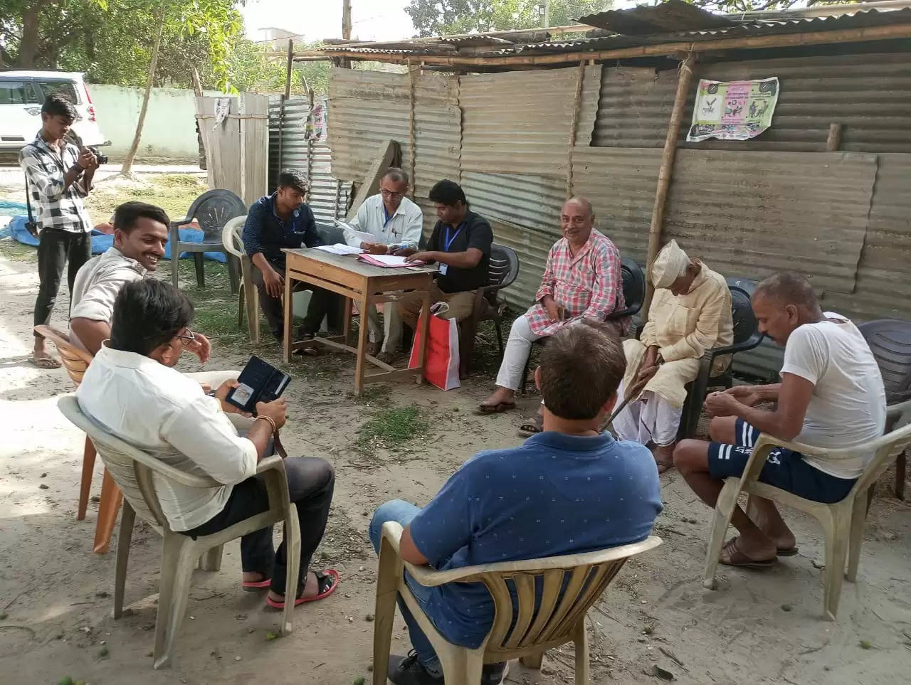 राष्ट्रपति के हाथों दो बार पुरस्कृत स्वतंत्रता सेनानी भृगुनाथ शर्मा ने वोट की अपील की