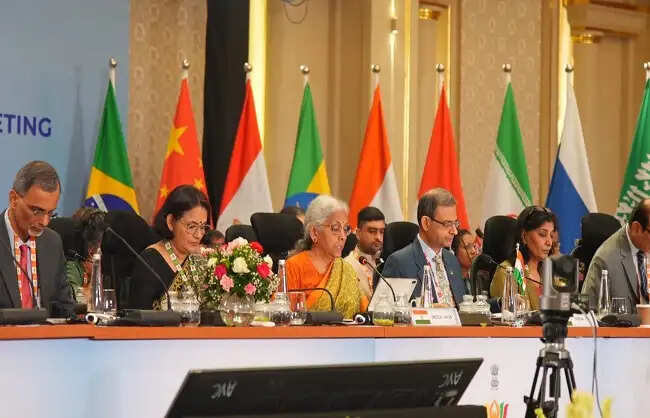 ब्रिक्स अर्थव्यवस्थाएं वैश्विक विकास की मुख्य चालक हैं: वित्त मंत्री सीतारमण