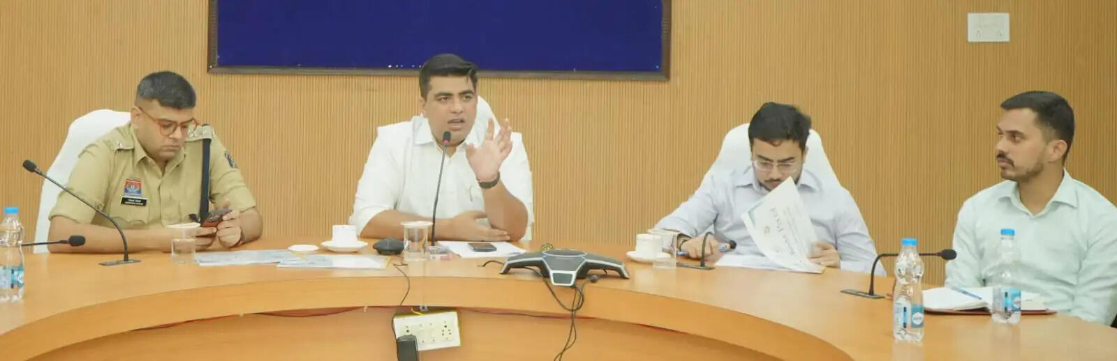 कोरबा में कानून-व्यवस्था को लेकर प्रशासन अलर्ट, कलेक्टर-एसपी ने सख्त निर्देश
