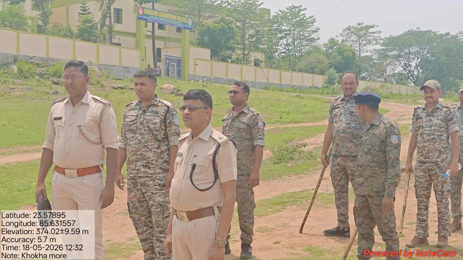 प्रहरी पहल के तहत पुलिस ने की पैदल पेट्रोलिंग