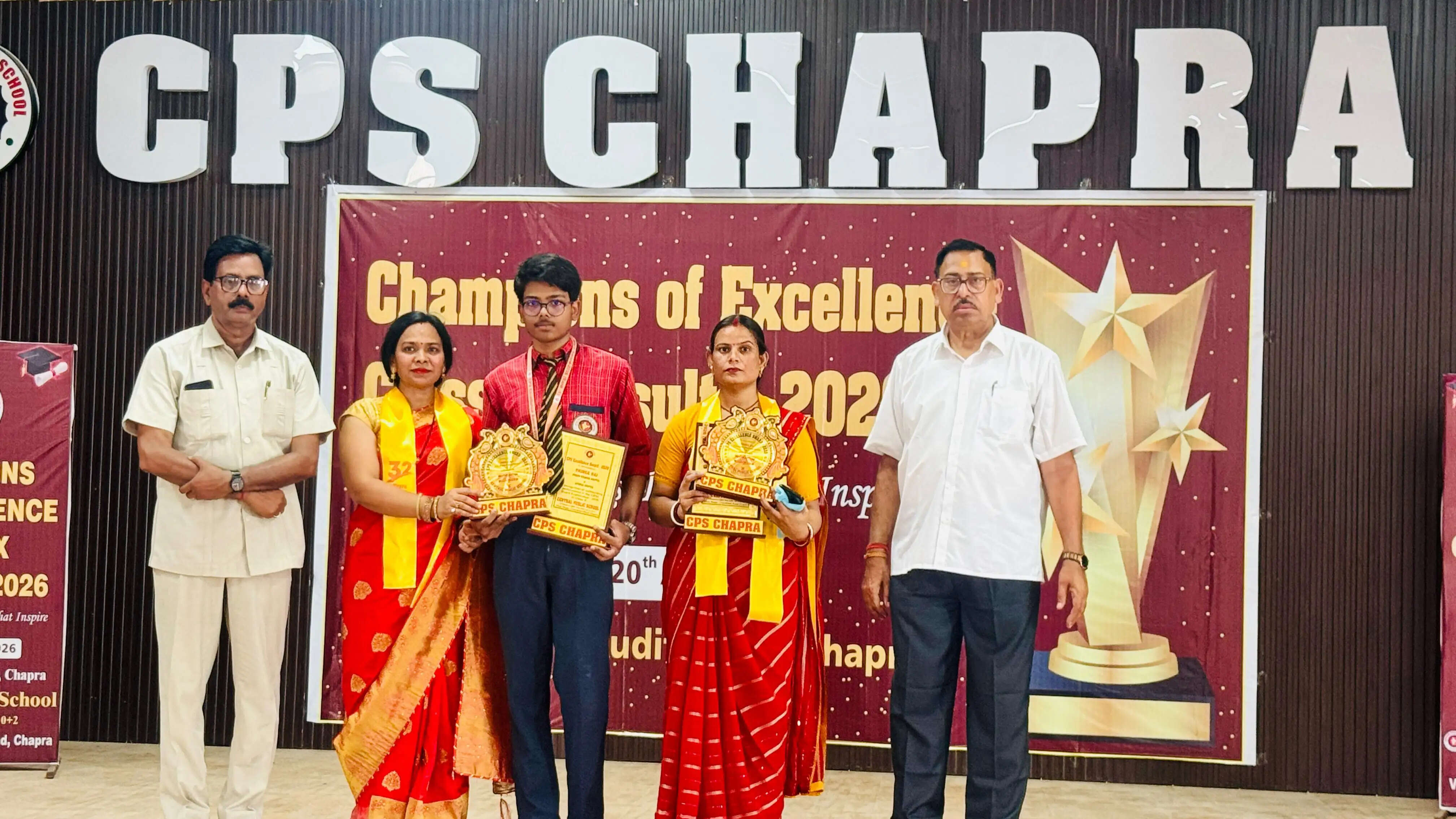 सीपीएस में 10वीं के मेधावी छात्र-छात्राओं का सम्मान समारोह हुआ आयोजित