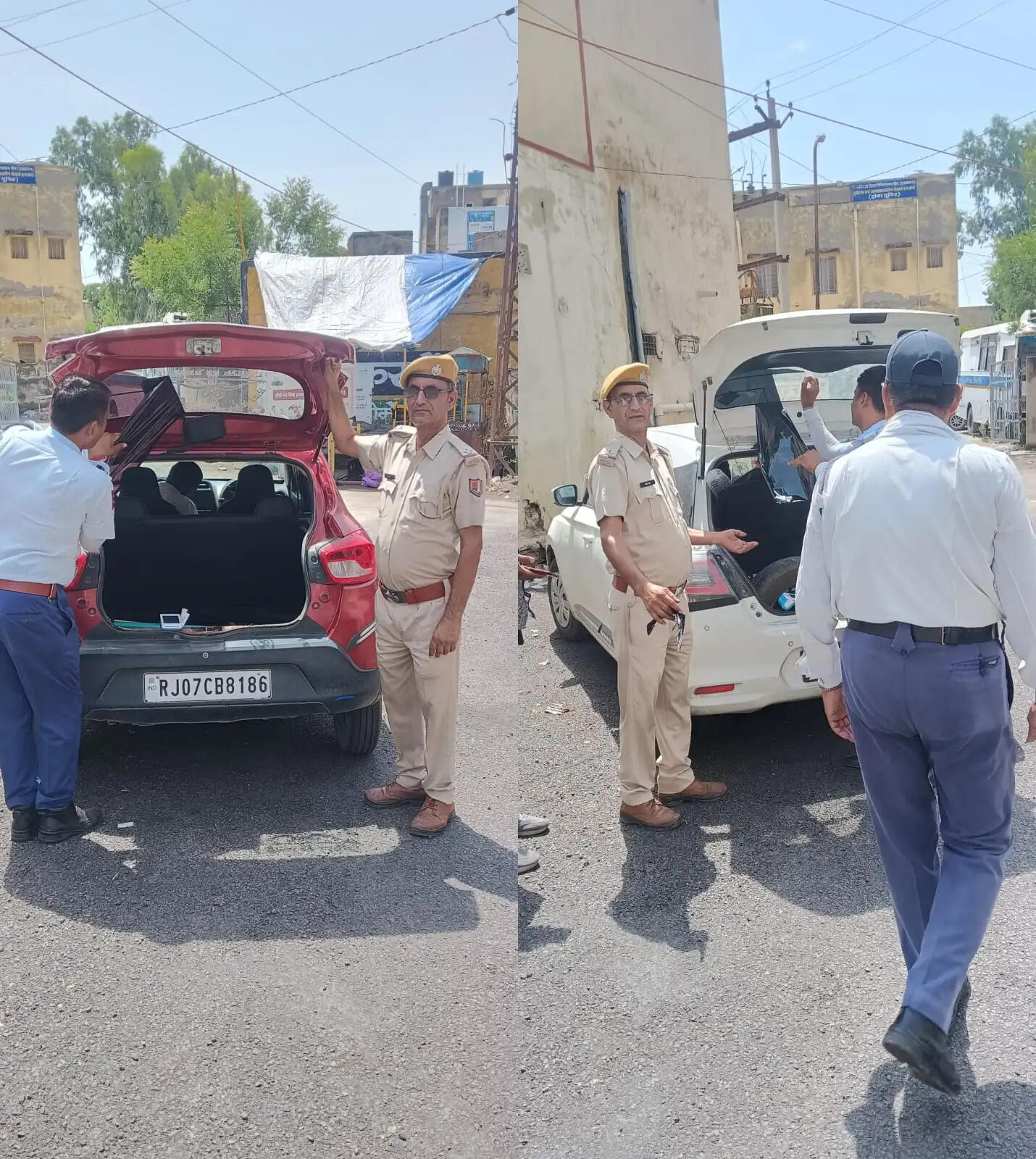 राजस्थान पुलिस के विशेष चेकिंग अभियान में 1.02 लाख वाहनों पर कार्रवाई