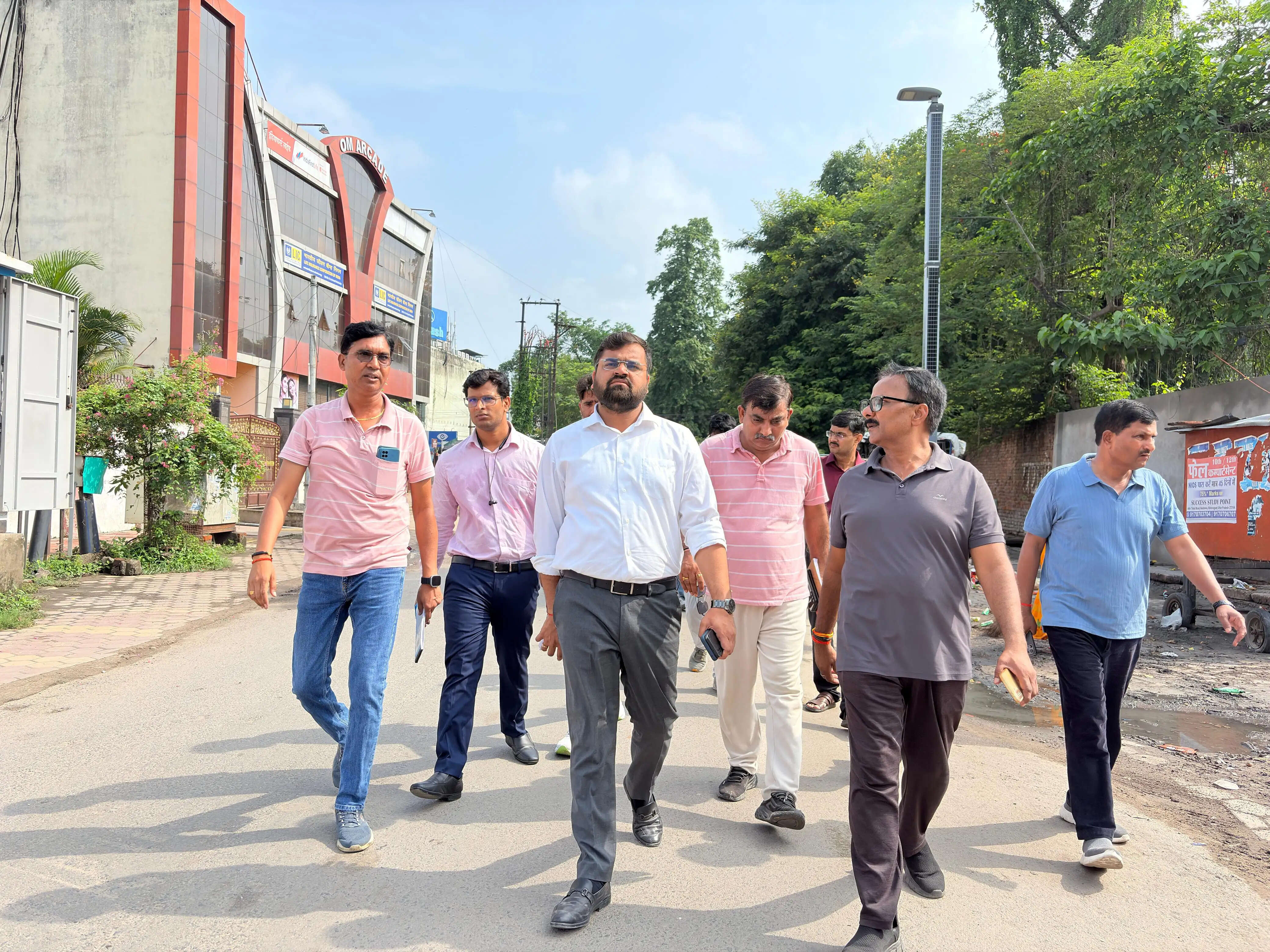 जलभराव की समस्या पर सख्त हुआ नगर निगम, नगर आयुक्त ने किया स्थलीय निरीक्षण