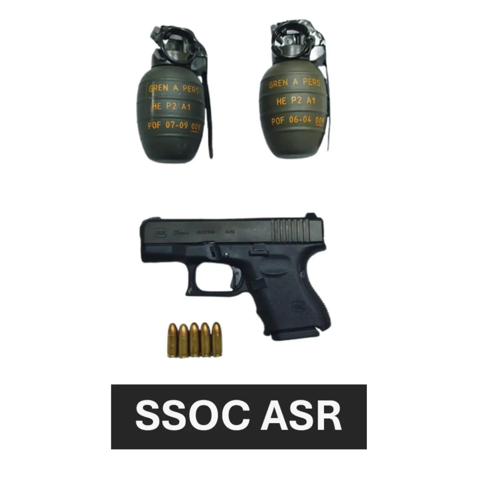 अमृतसर&nbsp;में&nbsp;पाकिस्तान निर्मित दो हैंड ग्रेनेड&nbsp;बरामद, तीन गिरफ्तार