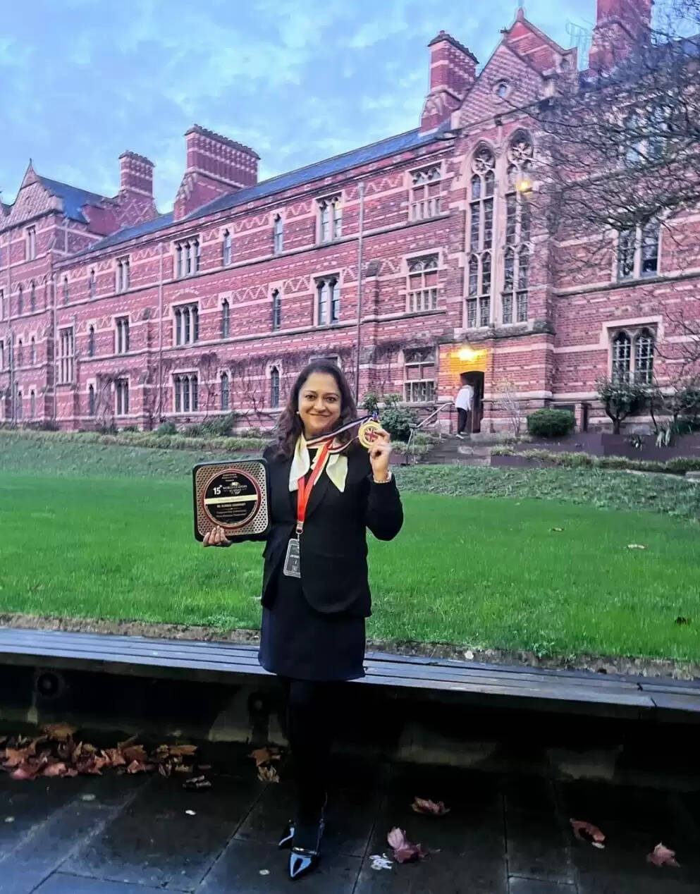 कांगड़ा की बेटी ऑक्सफ़ोर्ड यूनिवर्सिटी के अंतर्राष्ट्रीय सम्मेलन में सम्मानित