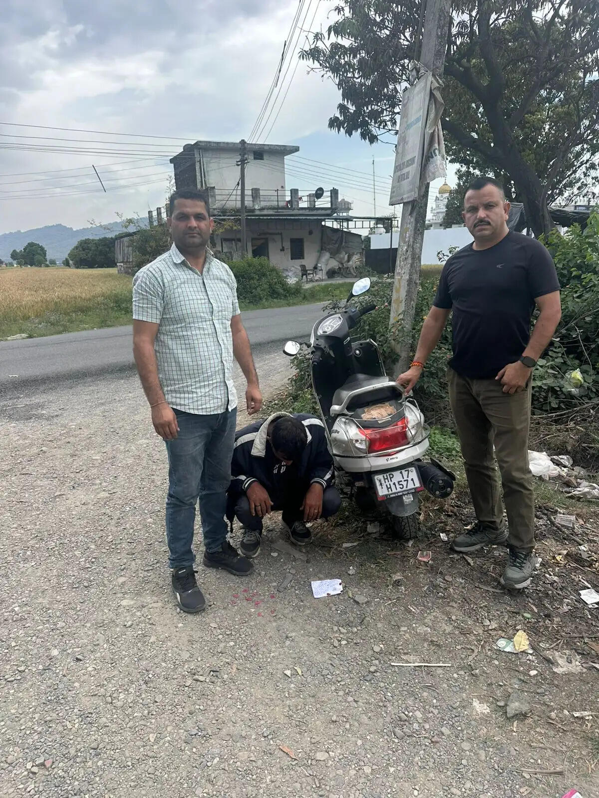 पुलिस थाना पुरुवाला में स्मैक/चिट्टा में अभियोग दर्ज