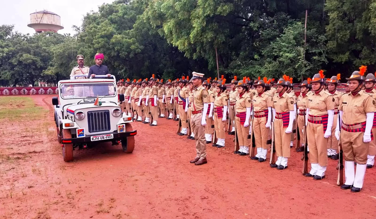 धौलपुर में उल्लास से मनाया आजादी का पर्व