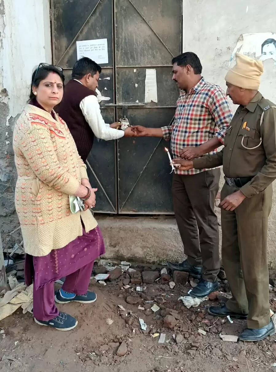 फरीदाबाद : निगम ने चार दिनों में की 61 बकायेदारों की संपत्ति सील