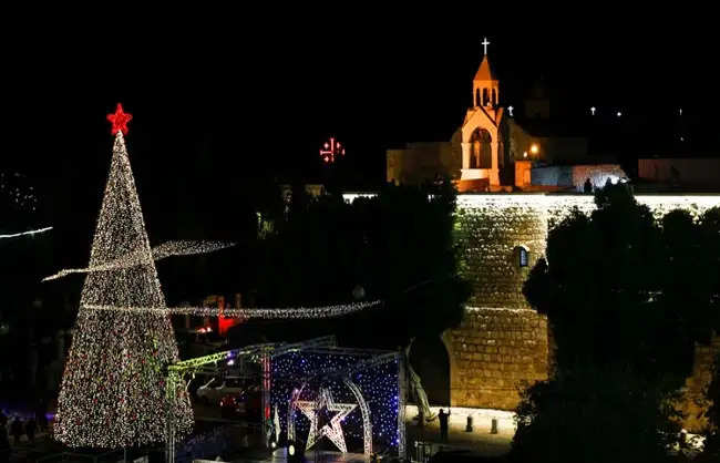 क्रिसमस पर पहली बार बेथलहम में सन्नाटा, इजराइल ने गाजा में एक रात में मारे 100 फलस्तीनी