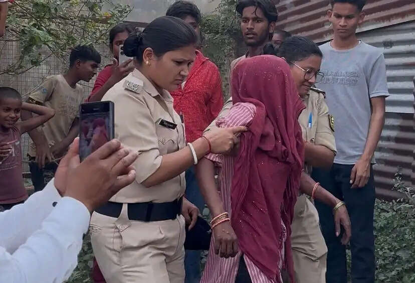 टावर पर चढ़ने वाली महिला गिरफ्तार, भेजी गई जेल