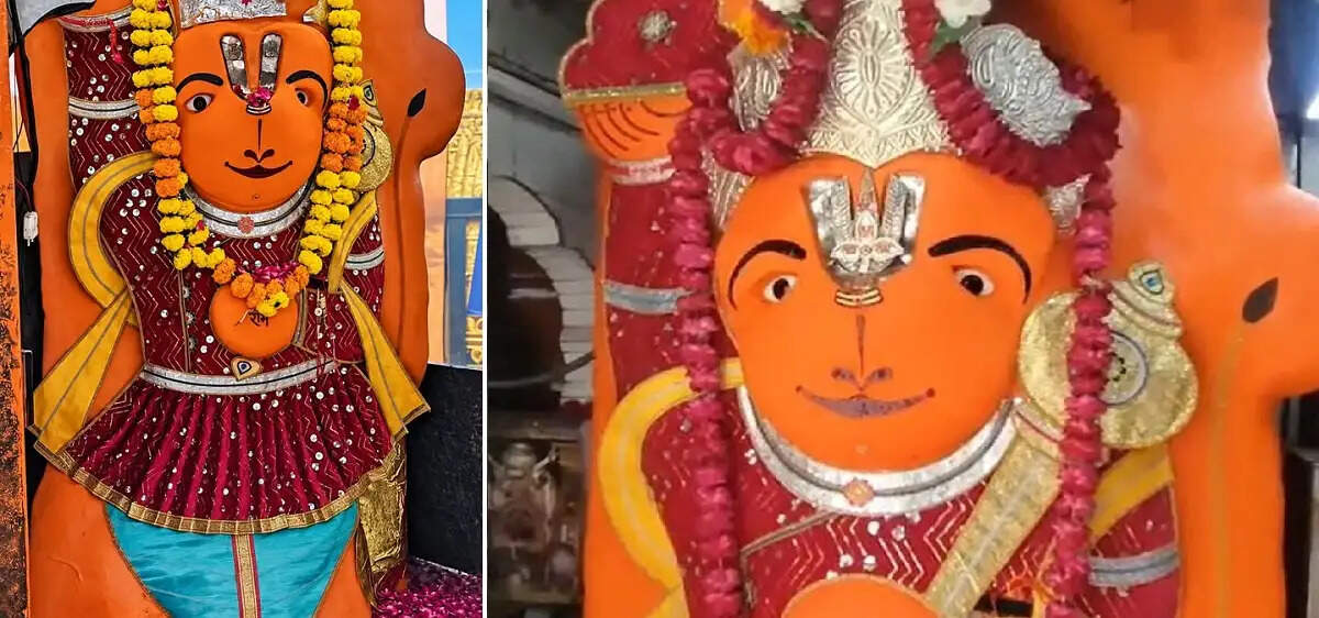 उज्जैनः नगर निगम ने खड़े हनुमान की मूर्ति हटाने के लिए आईआईटी इंदौर से मांगी मदद