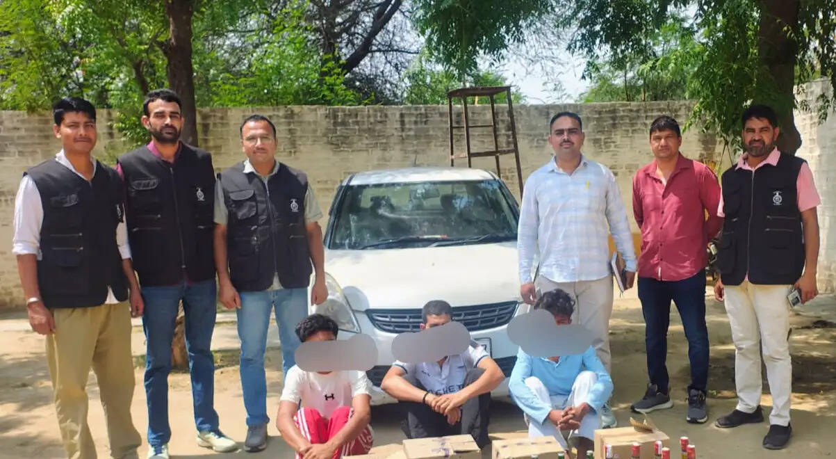 सिरसा: शराब ठेका लूटने वाले तीन बदमाश गिरफ्तार