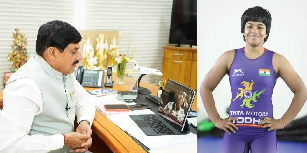 अल्बानिया में फंसी मध्य प्रदेश की इंटरनेशनल रेसलर प्रियांशी प्रजापति की सुरक्षित स्वदेश वापसी