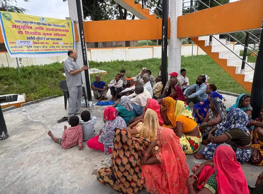 ऊसर भूमि में धान की बेहतर पैदावार के लिए वैज्ञानिक तकनीक अपनाएं किसान : डॉ. खलील खान