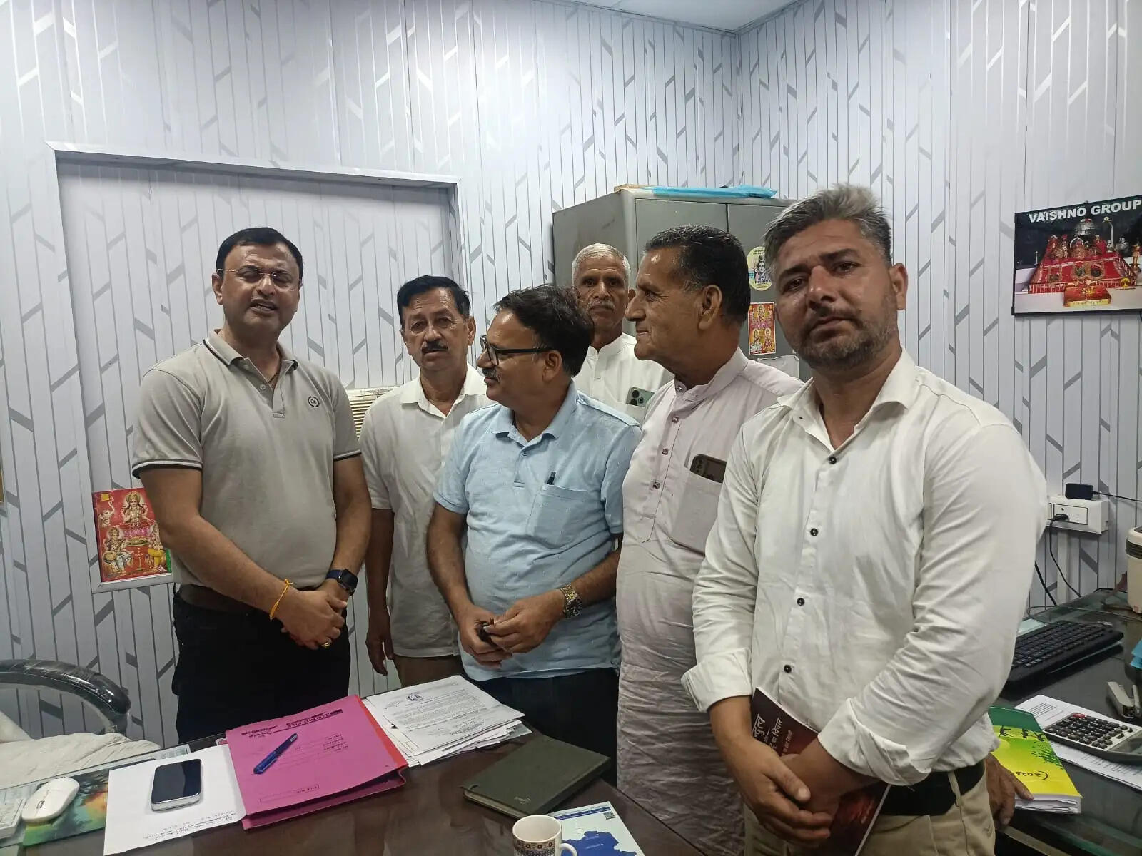 बिजली समस्याओं को लेकर पीसीसी प्रतिनिधिमंडल ने पीडीडी अधिकारियों से की मुलाकात