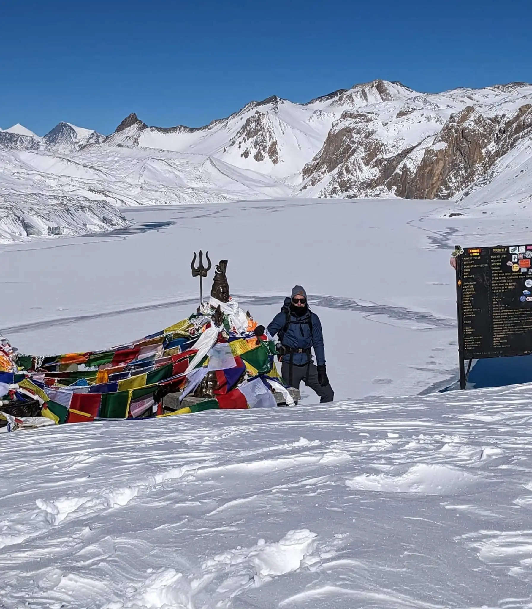 नेपाल के उत्तरी हिस्से में भारी बर्फबारी, तापमान माइनस 16 से भी कम