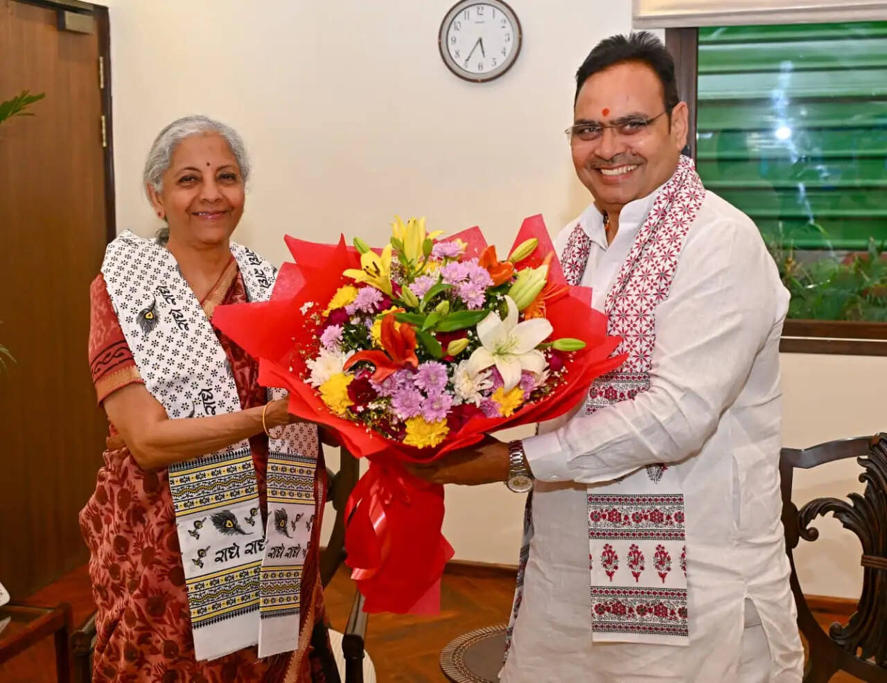 मुख्यमंत्री भजनलाल शर्मा ने नई दिल्ली में केन्द्रीय वित्त मंत्री निर्मला सीतारमण से की भेंट