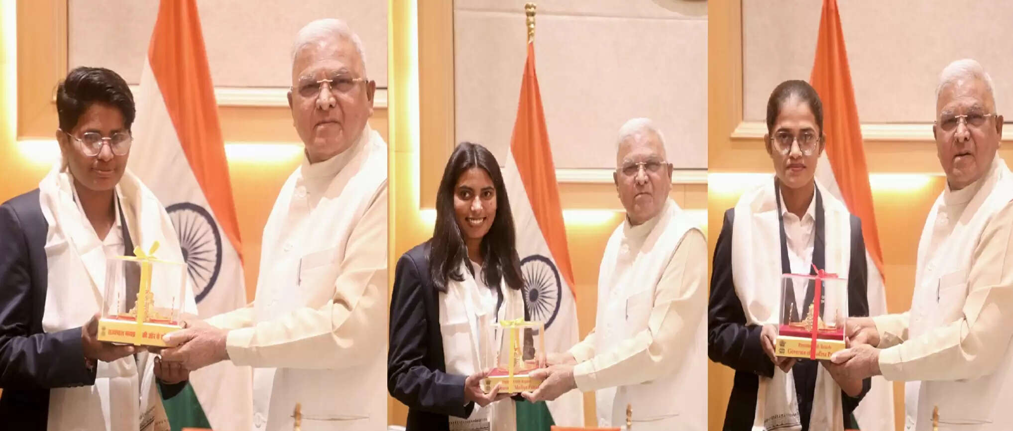 विजेता खिलाड़ी महिला सशक्तिकरण का प्रतीक : राज्यपाल पटेल
