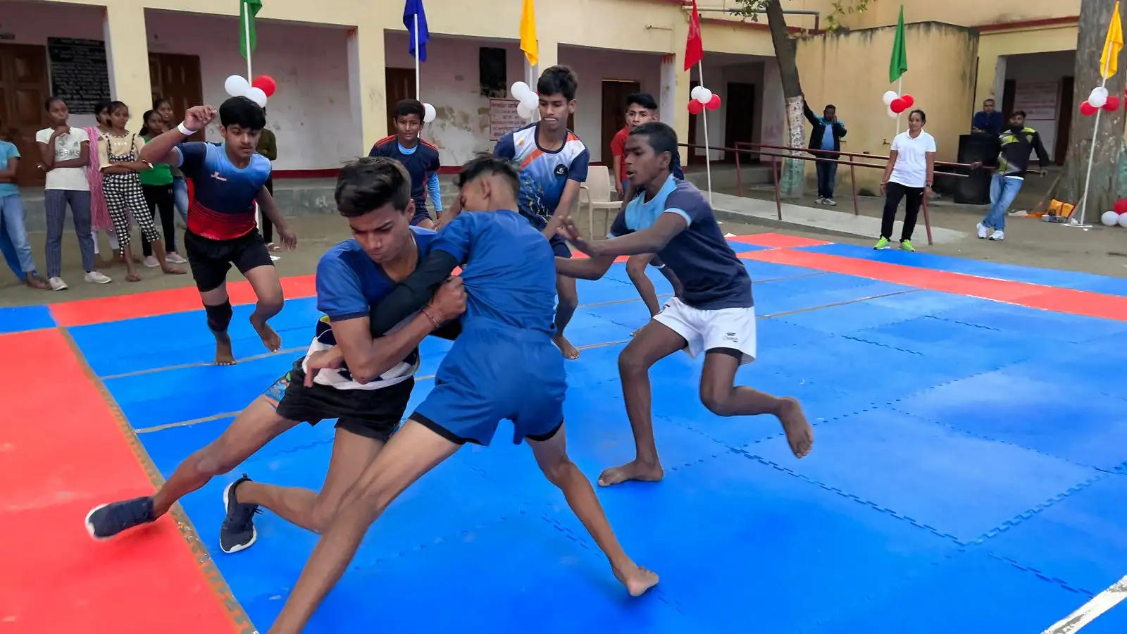 खेलो इंडिया के तहत बेगूसराय में कबड्डी खेल विधा स्माल सेंटर का शुभारंभ