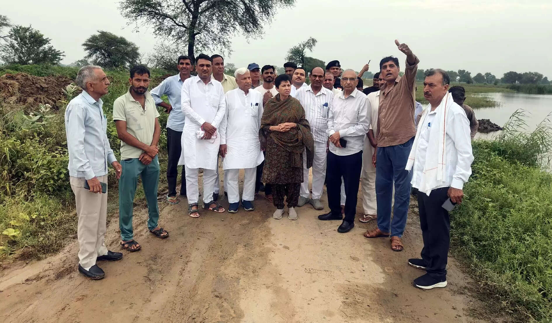 हिसार : हरियाणा सरकार प्रदेश में बाढ़ की रोकथाम करने में पूर्णता असफल : संपत