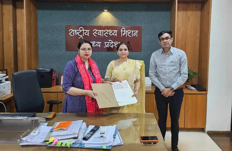 मप्रः सर्वाइकल कैंसर की जांच को सुदृढ़ बनाने के लिए एनएचएम एवं भार्गवी हेल्थ केयर के बीच हुआ एमओयू