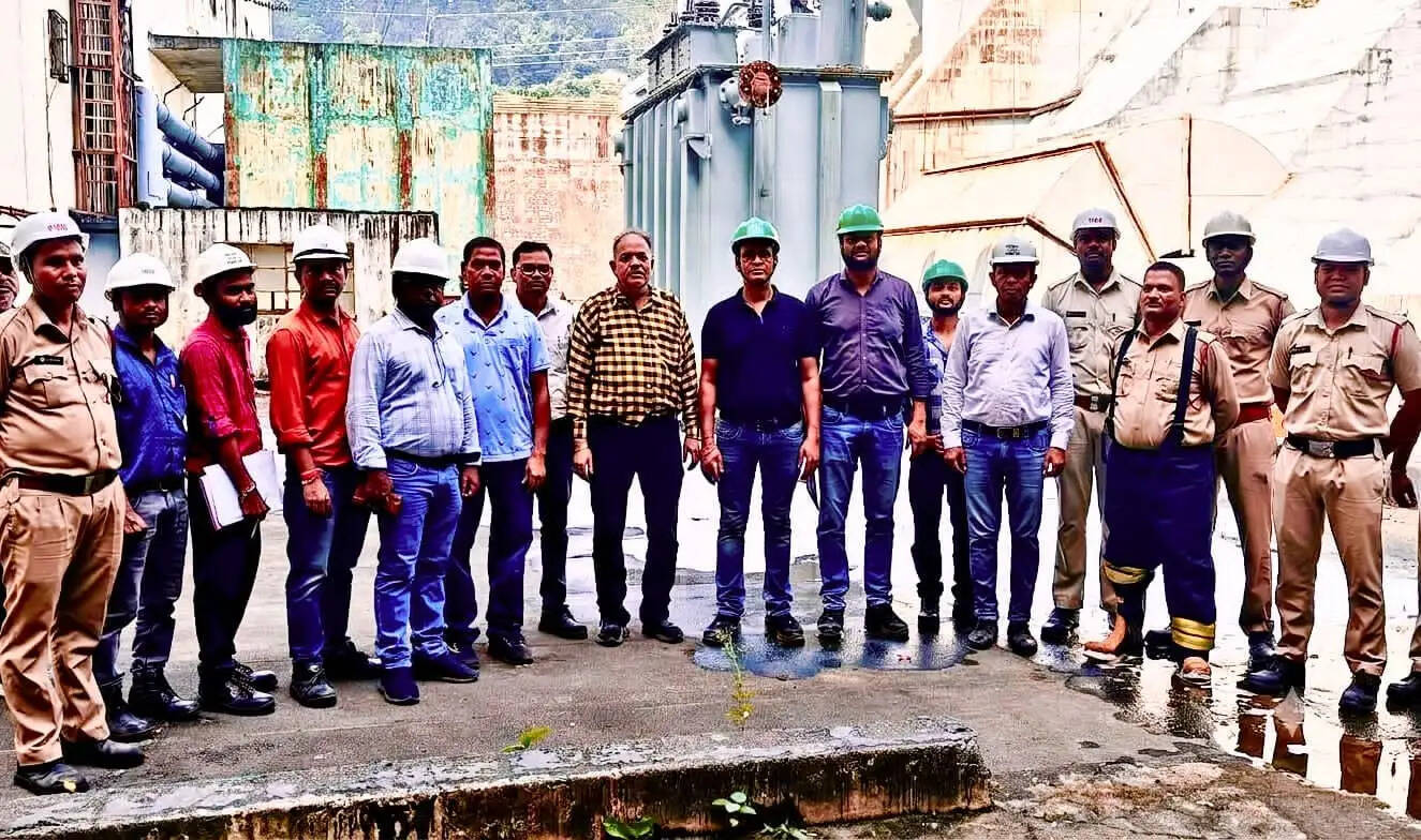 बांगो जल विद्युत संयंत्र में आपदा प्रबंधन मॉकड्रिल, सात मिनट में ट्रांसफार्मर यार्ड की आग पर पाया काबू