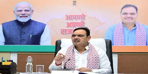 मुख्यमंत्री भजनलाल शर्मा ने ली उच्च स्तरीय बैठक,&nbsp;पांच&nbsp;हजार से अधिक आबादी वाले गांवों में बनेंगे अटल प्रगति पथ