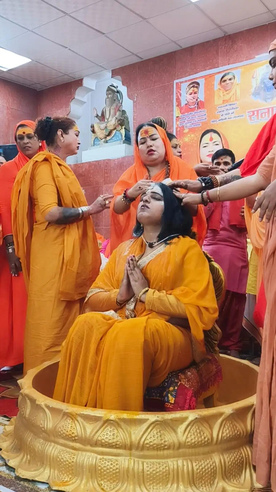 सागवाड़ा की यशवंती पाटीदार बनीं सनातनी किन्नर अखाड़े की पहली महंत