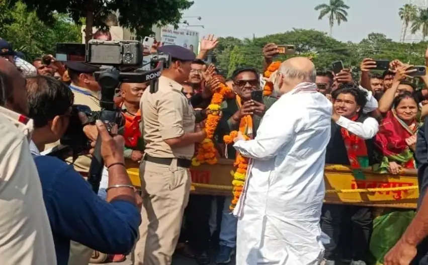 गृहमंत्री अमित शाह ने जबलपुर में राजा शंकर शाह और रघुनाथ शाह को अर्पित की श्रद्धांजलि