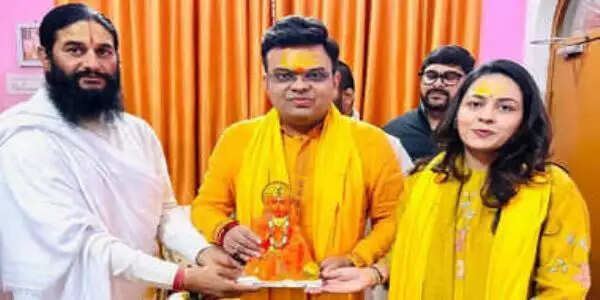 रामजन्म भूमि मंदिर में आईसीसी अध्यक्ष जय शाह ने टेका मत्था