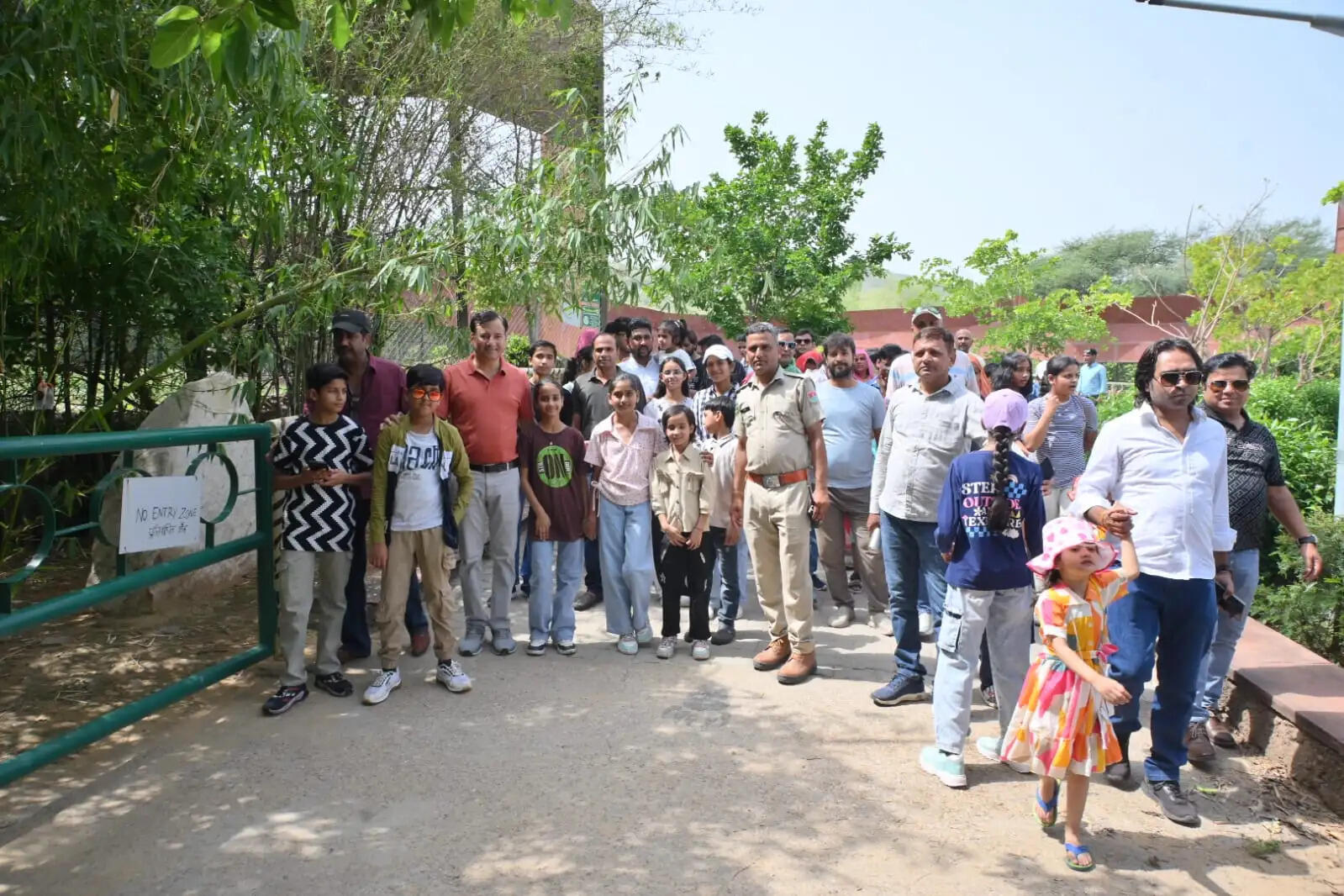 पिंक सिटी प्रेस के बाल अभिरुचि शिविर में बच्चों ने किया नाहरगढ़ जैविक उद्यान का भ्रमण