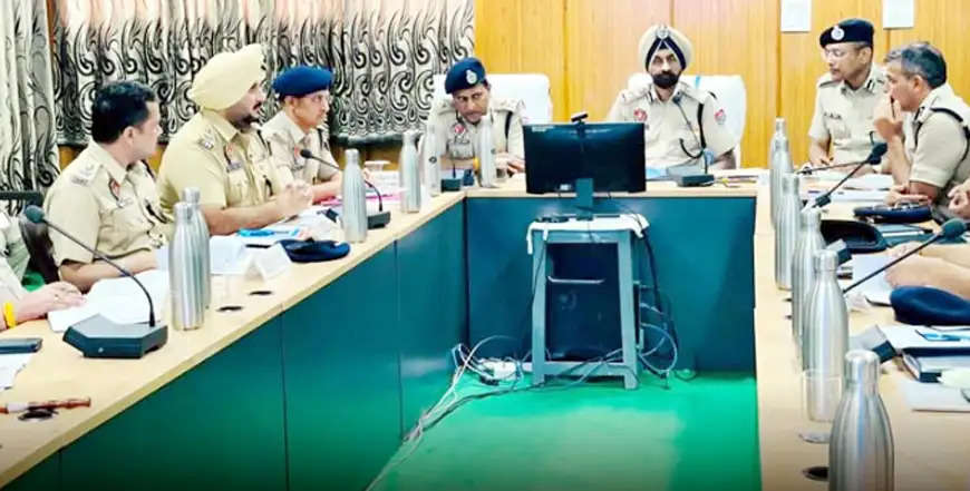 पंजाब व राजस्थान के पुलिस उच्चाधिकारियों की समन्वय बैठक सम्पन्न