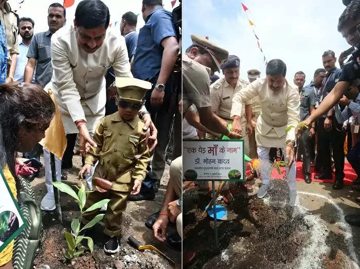 पुलिस द्वारा पौधारोपण उनकी पर्यावरण के प्रति दर्शाता है संवदेनशीलता : मुख्यमंत्री डॉ. यादव