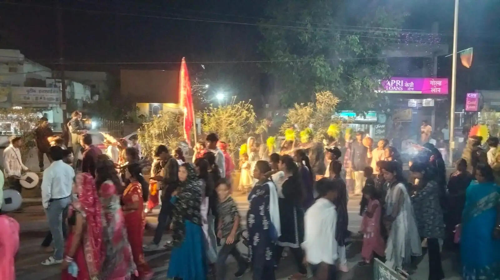 अनूपपुर: नवरात्र के नौंवे दिन काली नृत्य के साथ हुआ जवारा विसर्जन,भक्ति में झूमते रहें श्रद्धालु