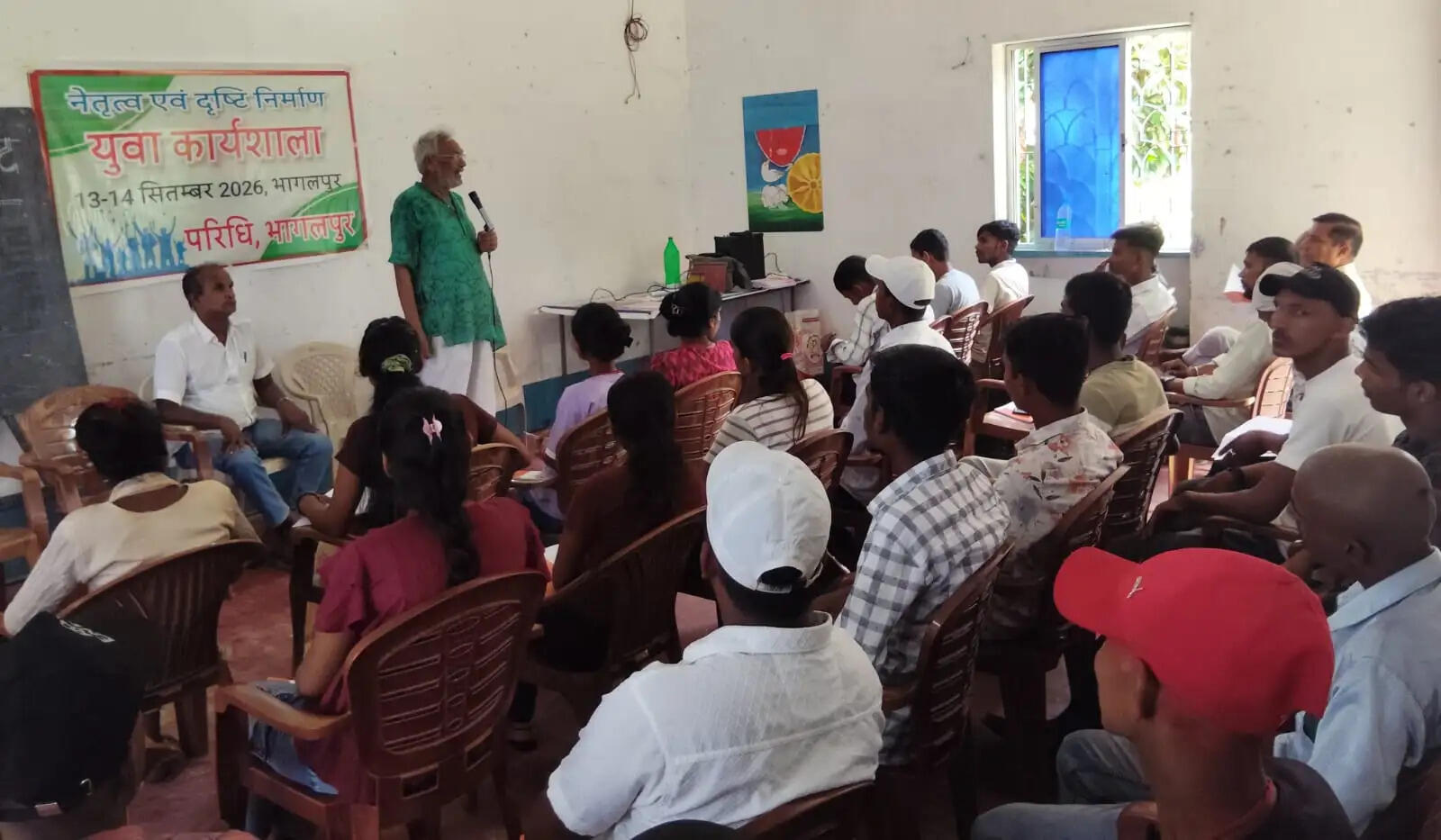 युवाओं की ऊर्जा को संघनित कर परिवर्तनगामी बनाना कार्यशाला का उद्देश्य: उदय