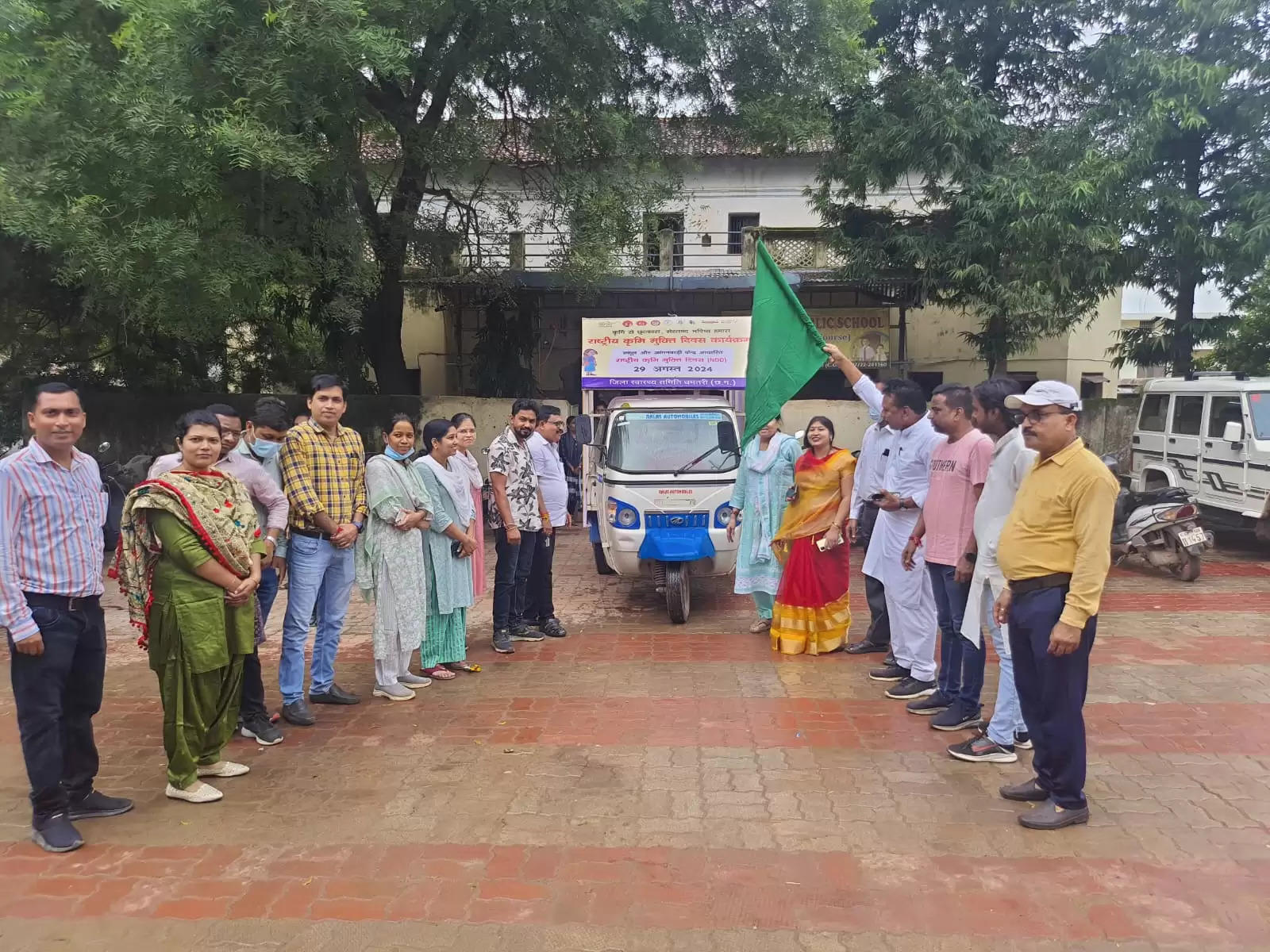 महापौर ने किया जिले में राष्ट्रीय कृमिमुक्ति दिवस का शुभारंभ