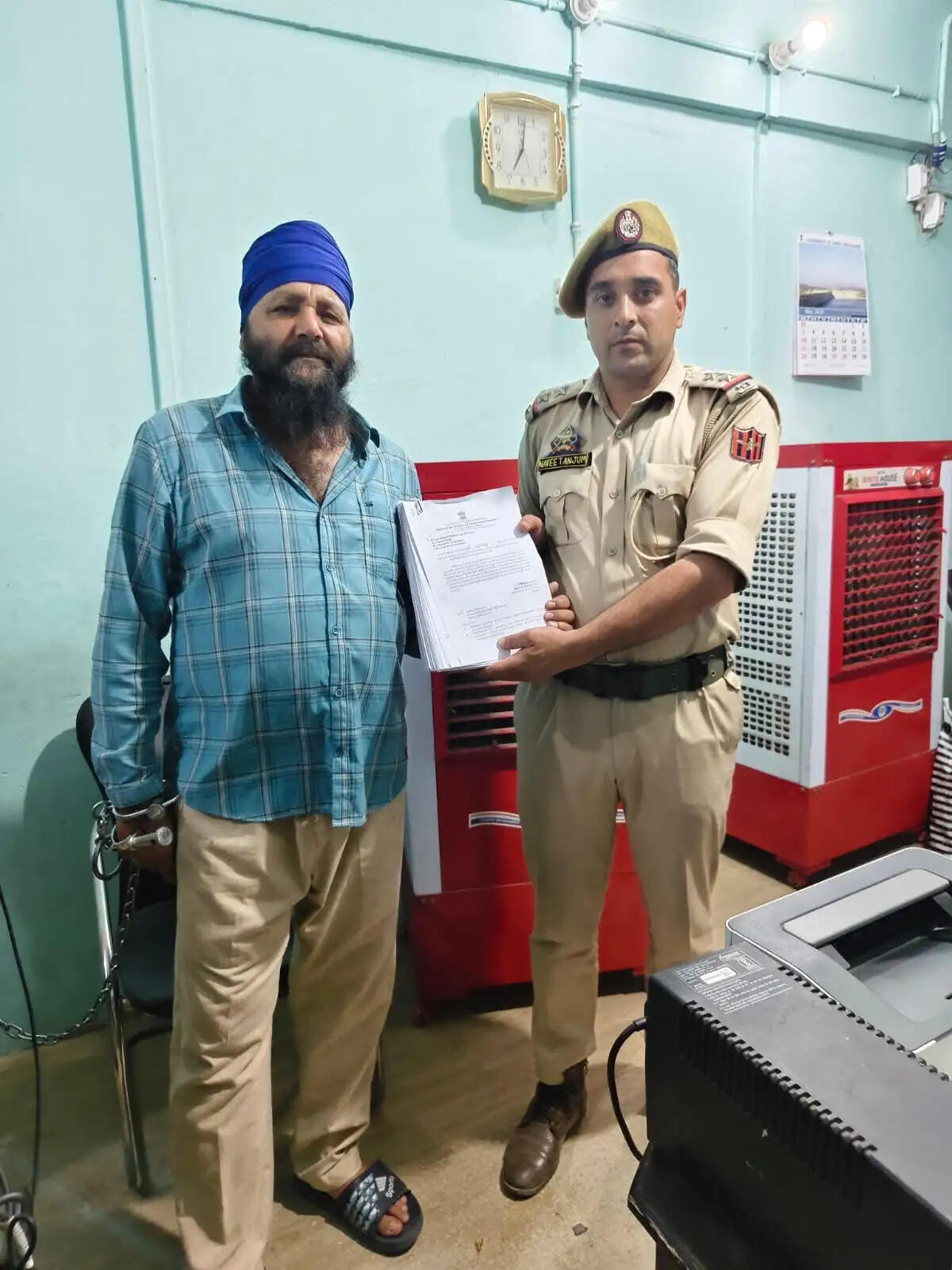 कुख्यात तस्कर बलोची पिट-एनडीपीएस एक्ट में गिरफ्तार, कोट भलवाल जेल भेजा