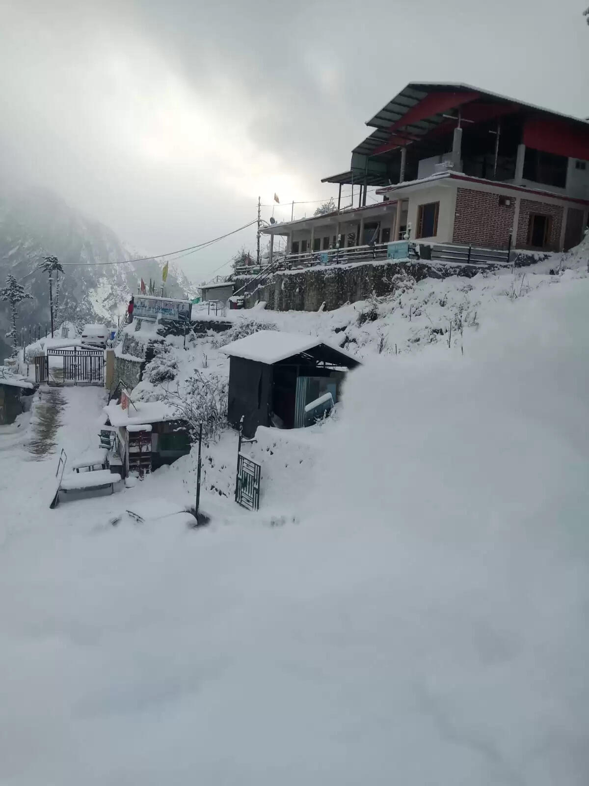 उत्तराखंड: बर्फबारी ने बढ़ाई ठंड, पर्यटन को मिलेगा बढ़ावा