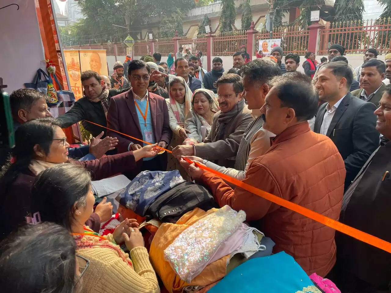 मकर संक्रांति पर गोरखनाथ मंदिर में 'आरआरआर सेंटर' का शुभारम्भ