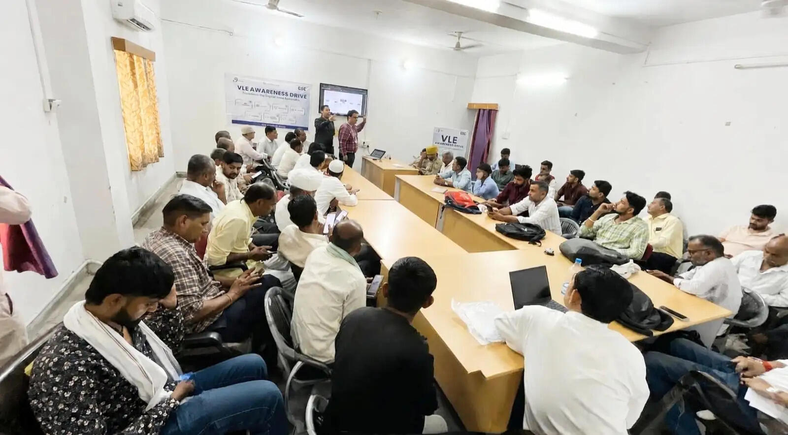 सीएससी जन सेवाओं को लेकर प्रशिक्षण कार्यशाला का आयोजन