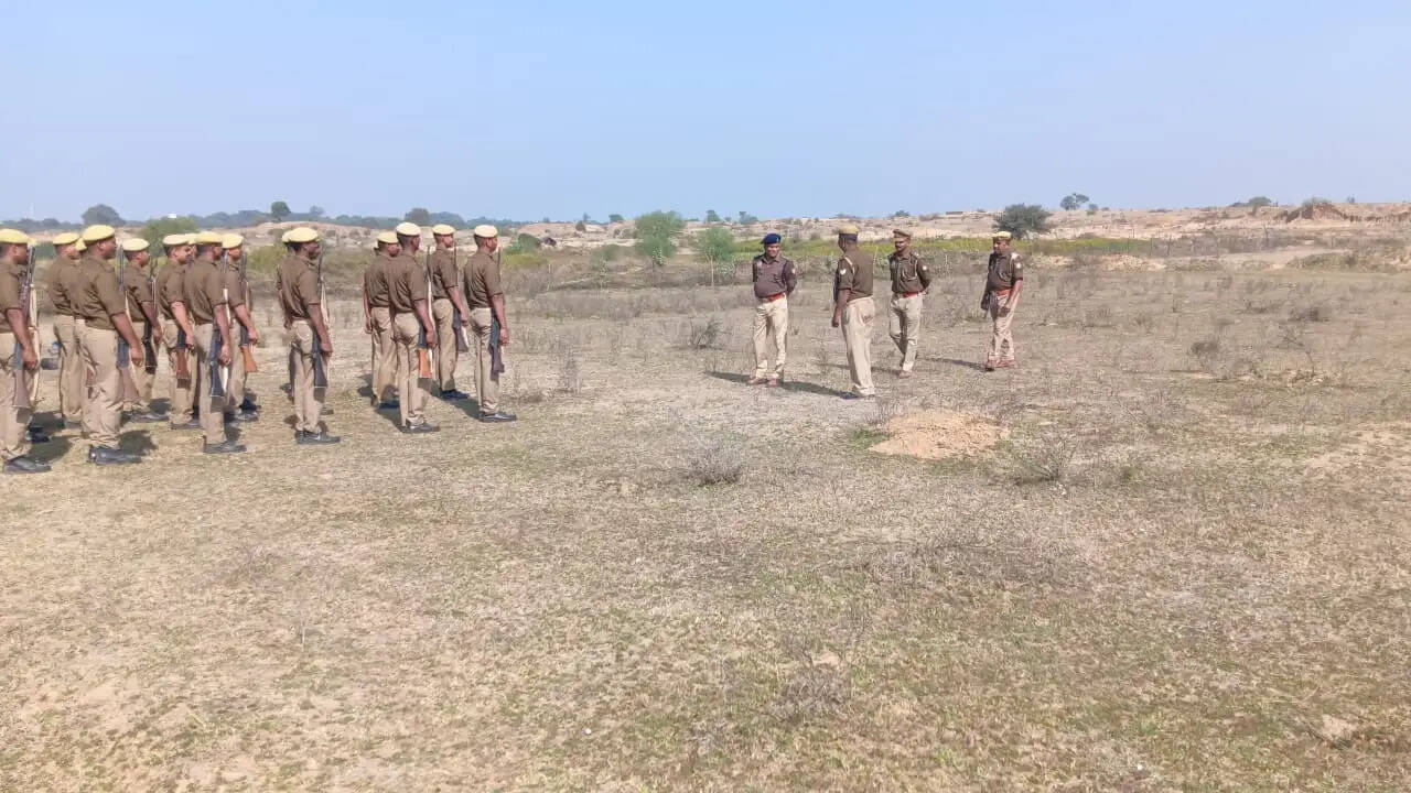 पुलिस लाइन बांदा में रिक्रूट आरक्षियों को मिला उन्नत फील्ड प्रशिक्षण