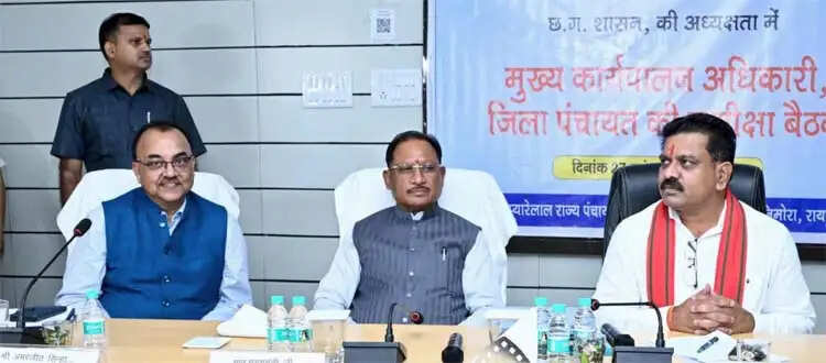 गांवों के समग्र विकास से ही विकसित छत्तीसगढ़ का संकल्प होगा साकार : मुख्यमंत्री साय